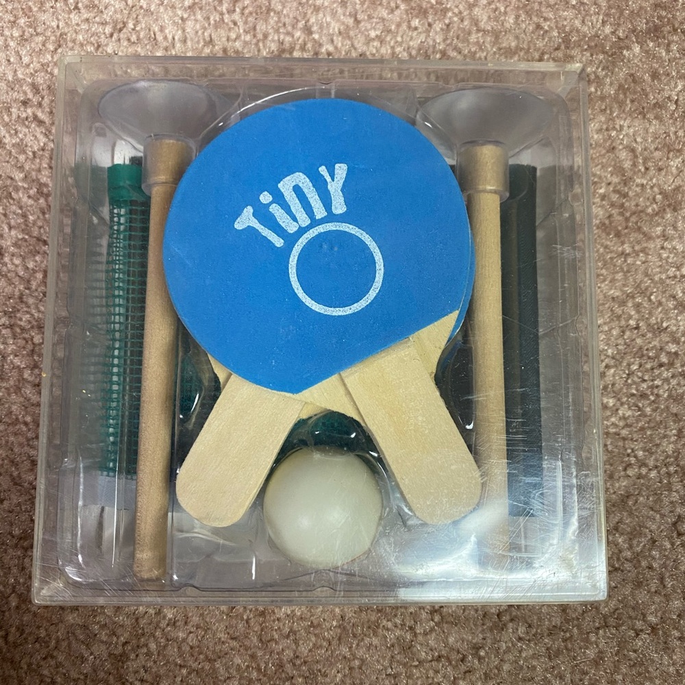 Pocket size table tennis